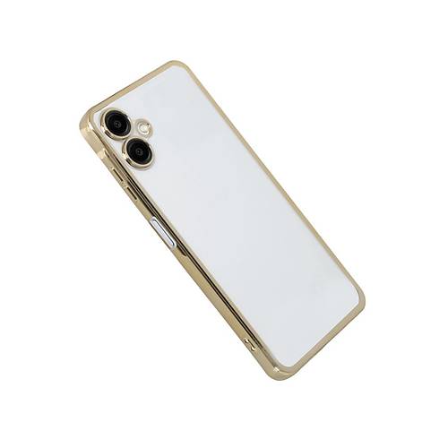 Galaxy A07 4G Razer Lensli Silikon - Gold