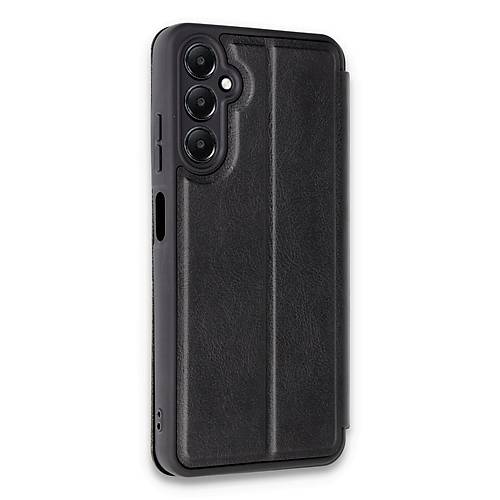 Galaxy A25 5G K�l�f Flip Cover - Siyah