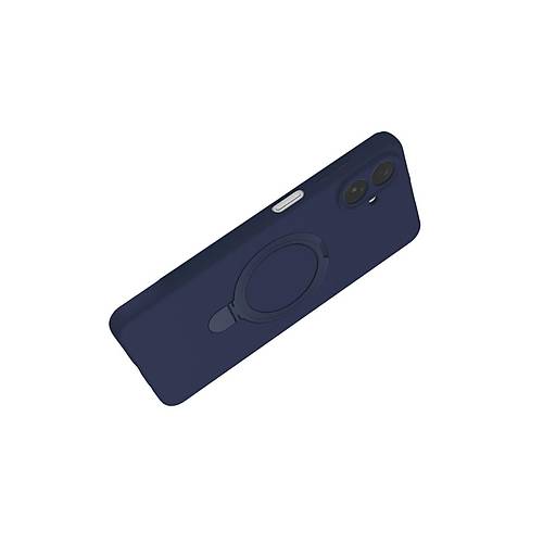 Galaxy A07 4G Regal Magsafe Standl� Kapak - Lacivert