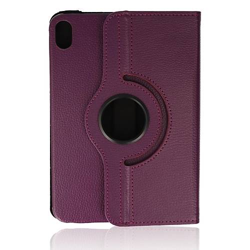 iPad Mini 6 K�l�f 360 Tablet Deri K�l�f - M�rd�m