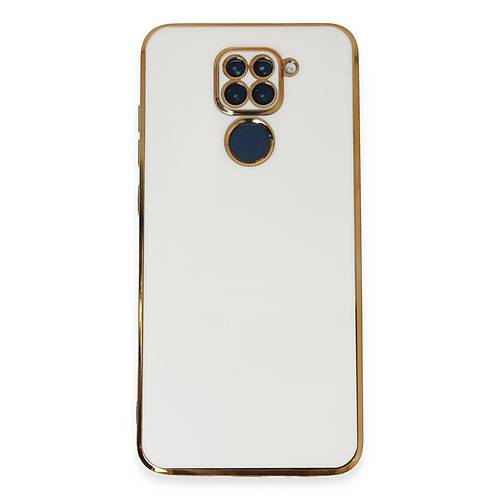Redmi Note 9 K�l�f Volet Silikon - Beyaz