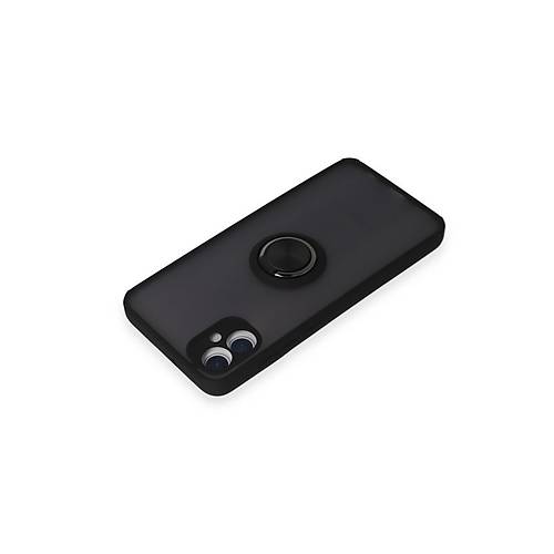Galaxy A05 K�l�f Montreal Y�z�kl� Silikon Kapak - Siyah