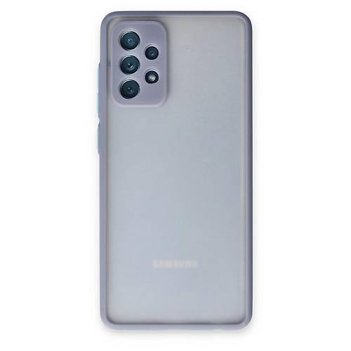 Galaxy A72 K�l�f Montreal Silikon Kapak - Gri