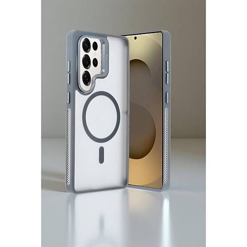 Galaxy S25 Ultra Flet Lens Magsafe Kapak - Gold