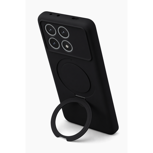 Poco X6 Pro Regal Magsafe Standl� Kapak - Siyah