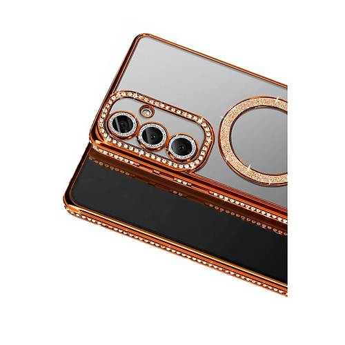Galaxy S26 Joke Simli Magneticsafe K�l�f - Turuncu
