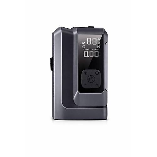 Ak� Takviye + Hava Kompres�r� (4'� 1 Arada) 16000mAh