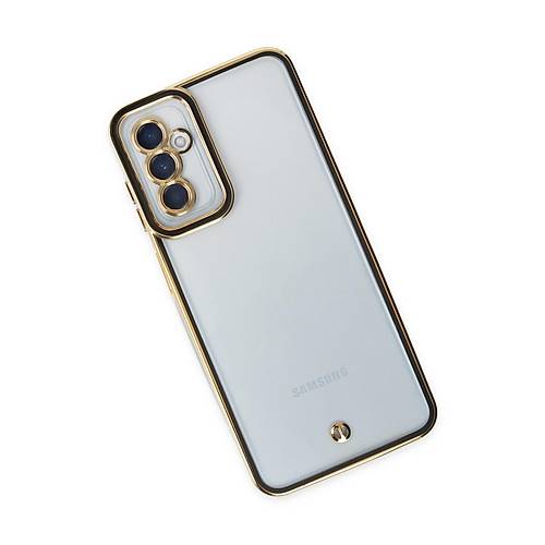 Galaxy M23 K�l�f Liva Lens Silikon - Siyah
