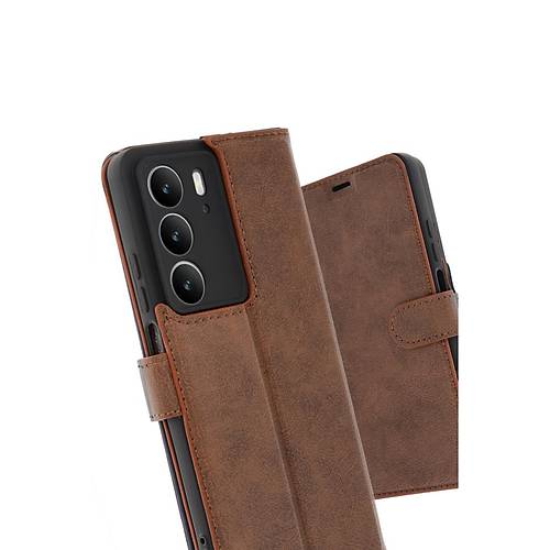Realme C75 4G Trend S Plus Kapakl� K�l�f - Taba