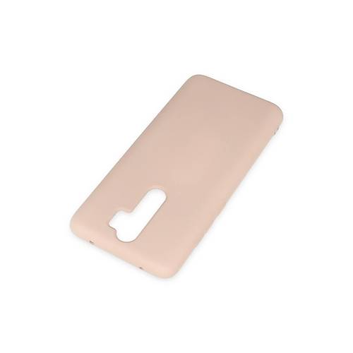 Redmi Note 8 Pro K�l�f Nano i�i Kadife Silikon - Pudra