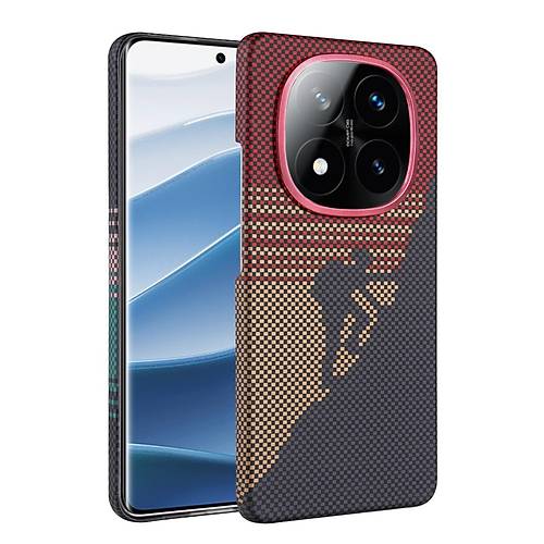 Redmi Note 14 Pro 5G Vega Magsafe Kapak - K�rm�z�