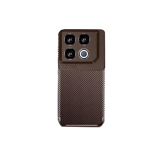 GT 20 Pro K�l�f Auto Focus Karbon Kapak - Kahverengi
