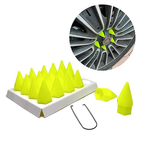 Sivri Mermi Bijon Kapa�� S�kme Aparatl� Fosfor Ye�il 17mm