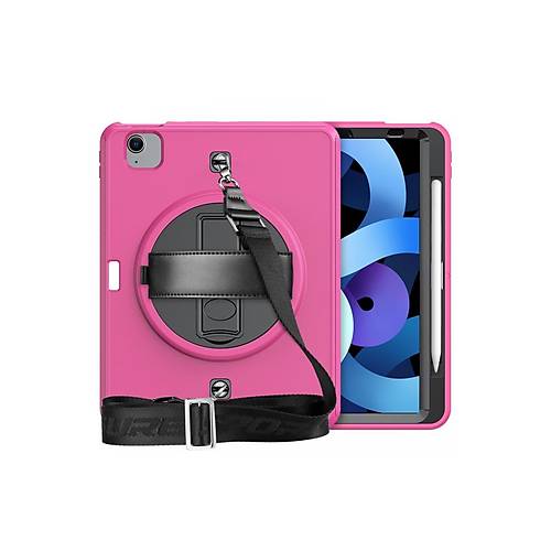 iPad Pro 11 (2020) K�l�f Strap-C Otterbox Tablet Kapak - Pembe