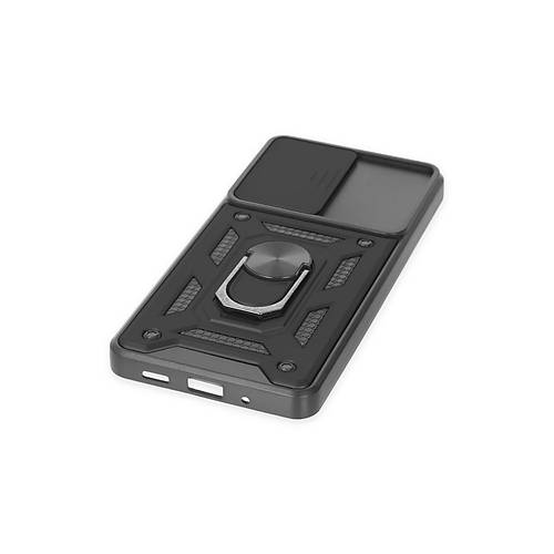 Galaxy S20 FE K�l�f Pars Lens Y�z�kl� Silikon - Siyah