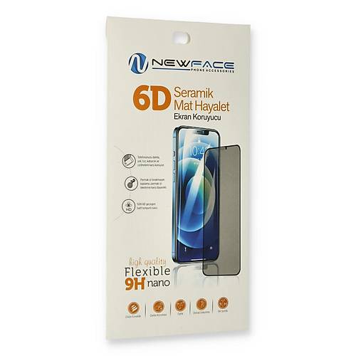 Galaxy A02 6D Mat Seramik Hayalet Nano Ekran Koruyucu