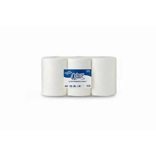 2,5 kg 21cm Hareketli Havlu - 6 Rulo