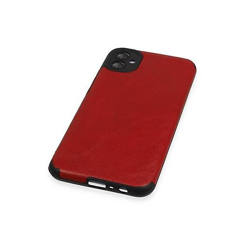 Galaxy A04E K�l�f Loop Deri Silikon - K�rm�z�