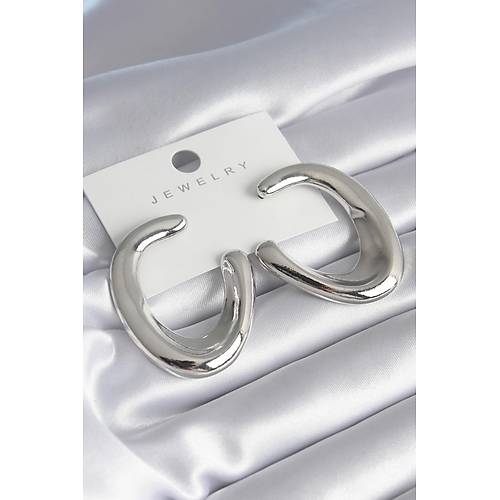 Pirin� G�m�� Renk Halka Model Kad�n K�pe