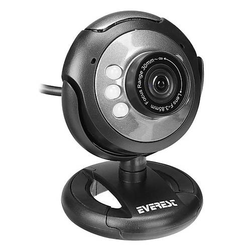 EVEREST SC-824 300K USB M�KROFONLU G�R�� LEDL� WEBCAM PC KAMERA
