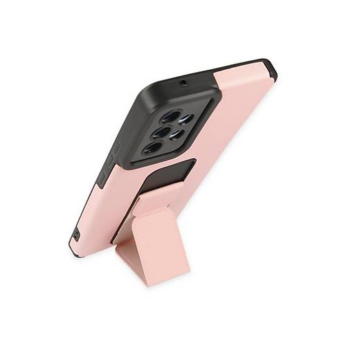 Galaxy A53 5G K�l�f Mega Standl� Silikon - Pudra