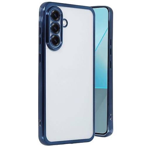 Galaxy A17 5G Razer Lensli Silikon - Lacivert