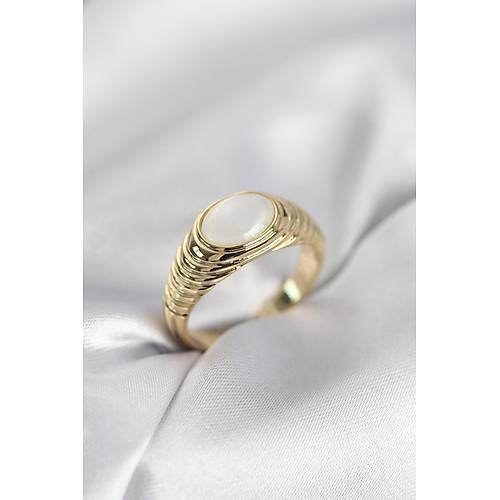 Gold Renk Vintage Model Kad�n Y�z�k