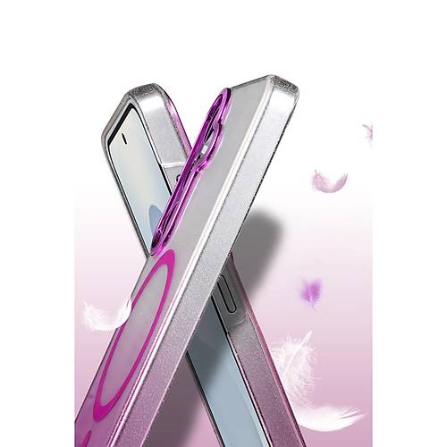 Galaxy S23 FE Glossy Magsafe Kapak - Pembe