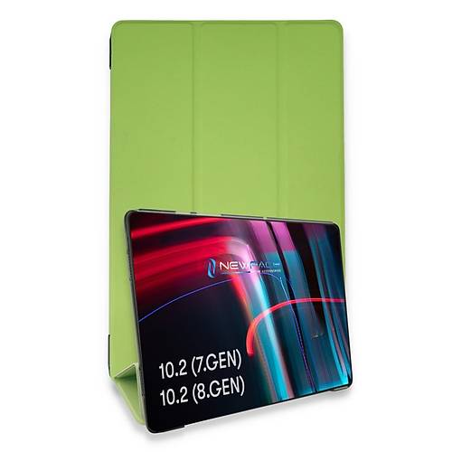 iPad 10.2 (7.nesil) K�l�f Tablet Smart K�l�f - A��k Ye�il