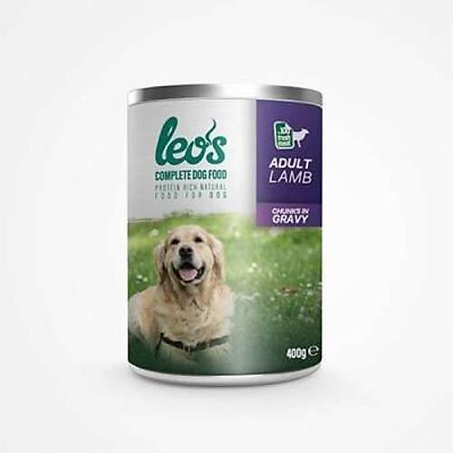 Kuzu Par�a Etli Soslu Yeti�kin K�pek Konservesi 24 Adet 400 Gr
