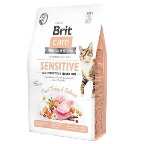 Sensitive Hypoallergenic Hindili ve Somonlu Tah�ls�z Yeti�kin Kedi Mamas� 7 Kg