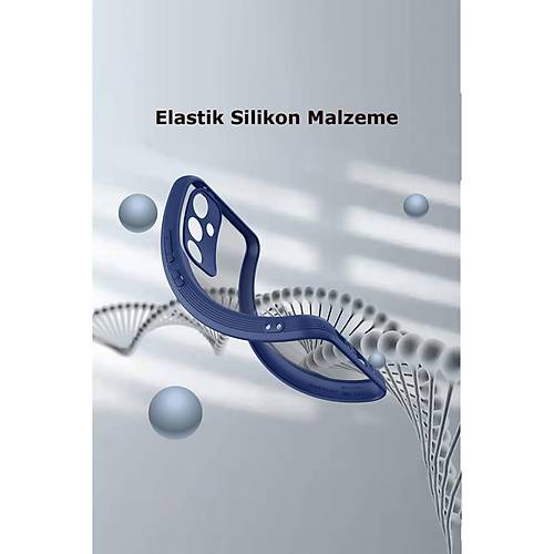 Galaxy A24 4G K�l�f Platin Silikon - K�rm�z�