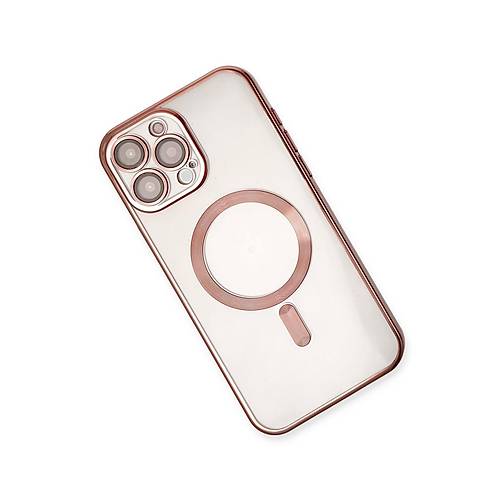 iPhone 15 Pro K�l�f Kross Magneticsafe Kapak - Rose