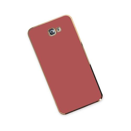 Galaxy J7 Prime K�l�f Volet Silikon - K�rm�z�