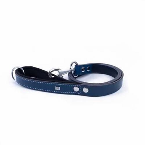 Konfor Klasik Deri K�pek Gezdirme Tasmas� Royalblue 3x100 Cm