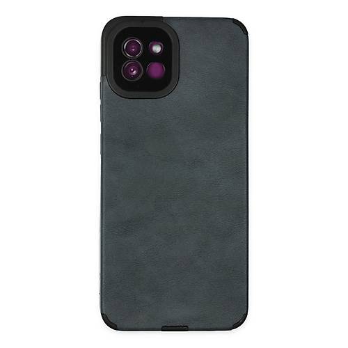 Galaxy A03 K�l�f Loop Deri Silikon - Lacivert