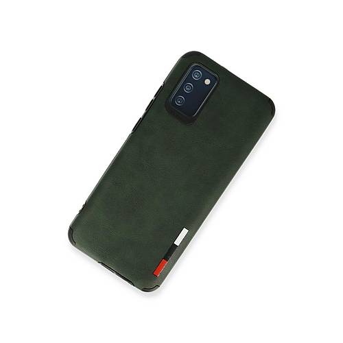 Galaxy A03S K�l�f Loop Deri Silikon - Ye�il