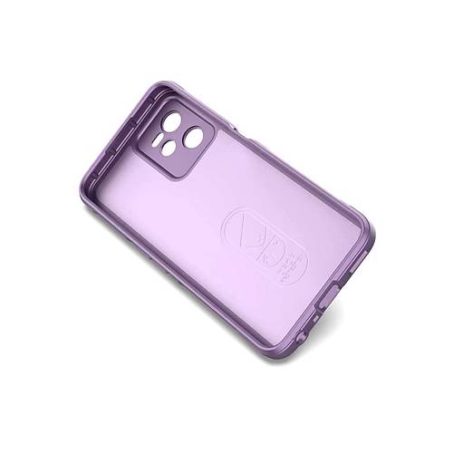 Realme C35 K�l�f Optimum Silikon - Mor
