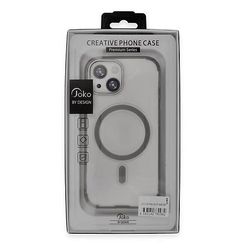 iPhone 15 Hilton Magsafe Kapak - Siyah