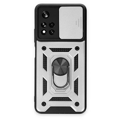 Redmi Note 11T K�l�f Pars Lens Y�z�kl� Silikon - G�m��