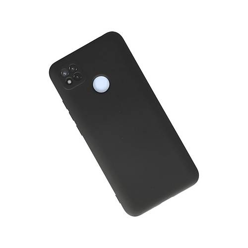 Redmi 9C K�l�f Nano i�i Kadife Silikon - Gri