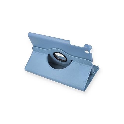 iPad Mini 1 K�l�f 360 Tablet Deri K�l�f - Turkuaz