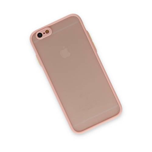 iPhone 6 K�l�f Montreal Silikon Kapak - Pembe