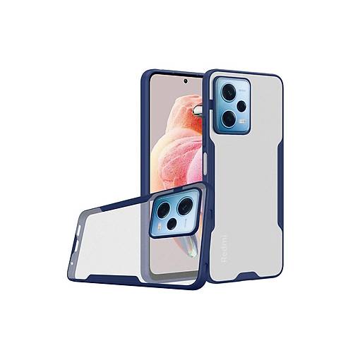 Redmi Note 12 5G K�l�f Platin Silikon - Lacivert