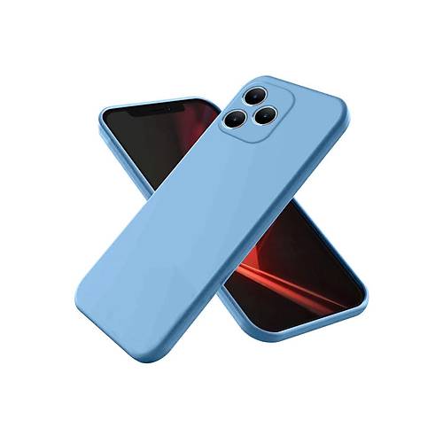 Realme Note 50 4G K�l�f First Silikon - Mavi