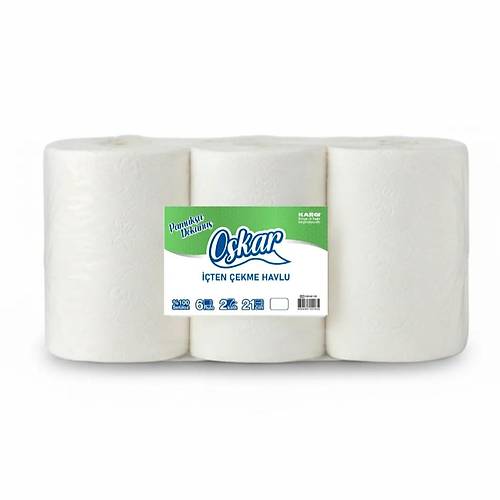 2,5 KG ��ten �ekme Havlu - 6 Paket
