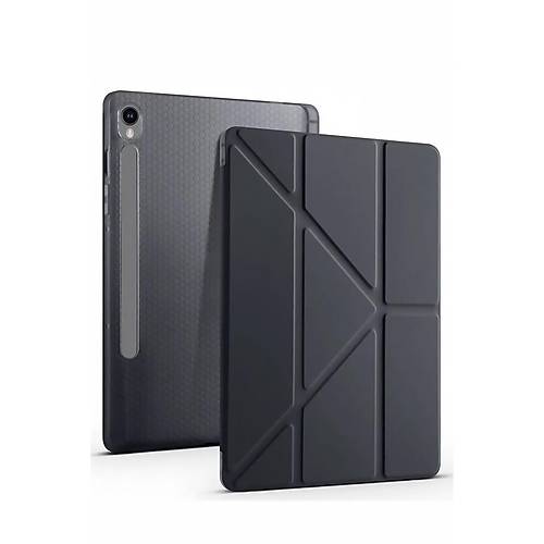 Galaxy Tab S10 FE Plus 13.1 Kalemlikli Mars Tablet K�l�f� - Siyah