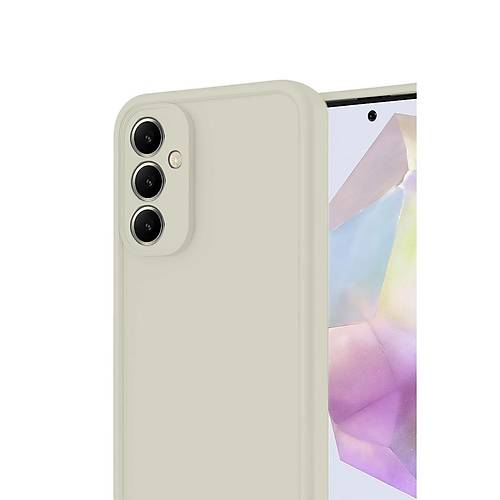 Galaxy A17 5G Viera Silikon - Krem