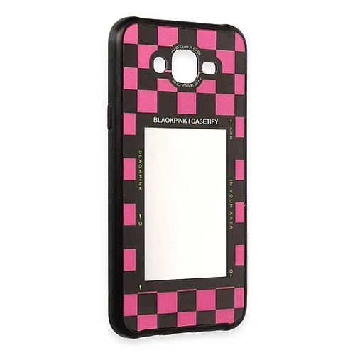 Galaxy J7 K�l�f Mirror Desenli Kapak - Mirror - 8