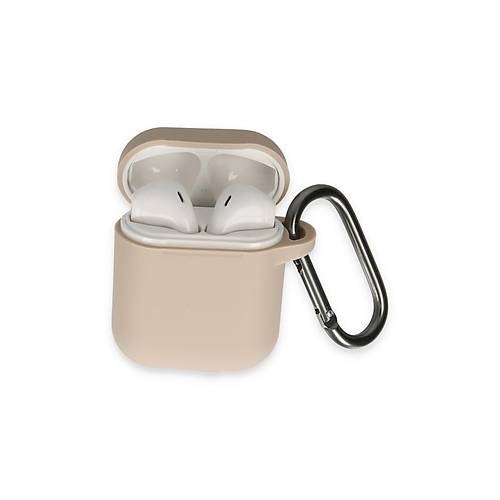 Airpods 2 (2.nesil) Hang K�l�f - Pudra